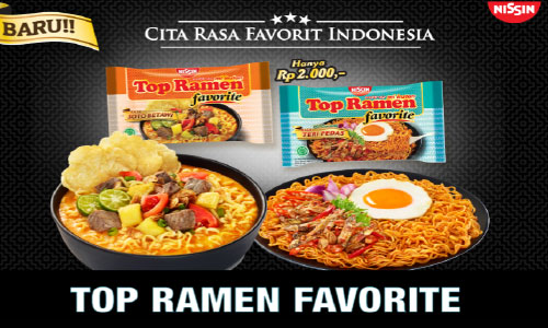 launching produk top ramen favorite